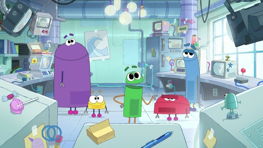 Antwortrunde mit den StoryBots
