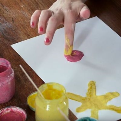 Fingerfarbe | KINNERTiED DIY - extra.image