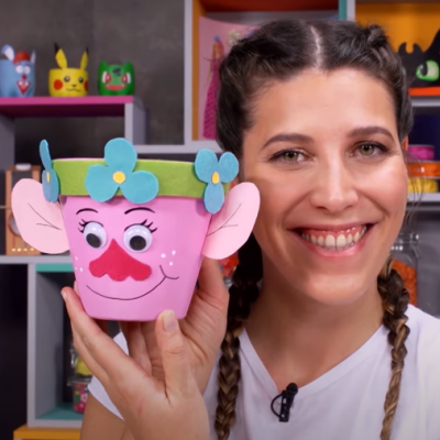 Frühlings-MAKEOVER | Upcycling DIY Woozle und Trolls Blumentopf - extra.image